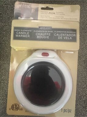 Ashland White and Black Electric Candle Warmer